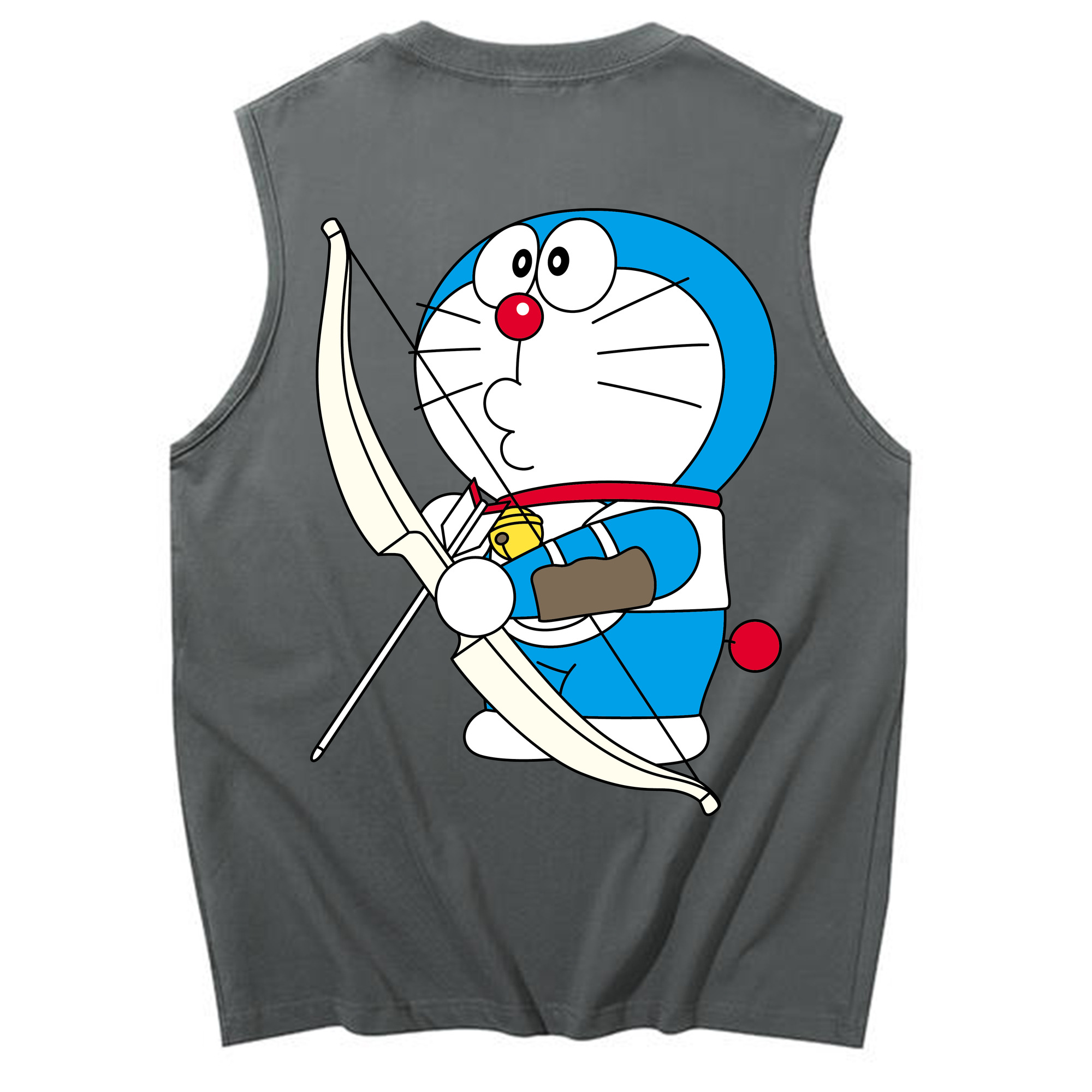 （画像用） ドラえもん Doraemon コットン100％タンクトップ（背面プリント）
